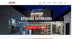 Desktop Screenshot of episodeinteriors.com